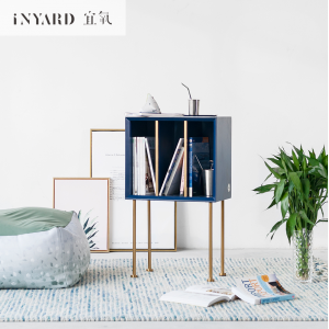[InYard原创]越读书边柜/床头柜大理石北欧设计简约现代沙发边几