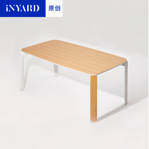 [InYard原创]无棱角餐桌/欧洲进口白橡实木北欧简约设计家用桌子