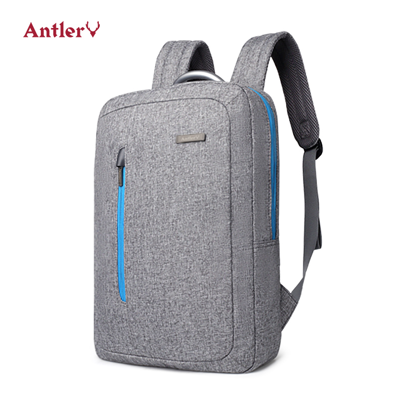 antler/安特丽时尚双肩包男女商务背包轻便学生休闲电脑包旅行包